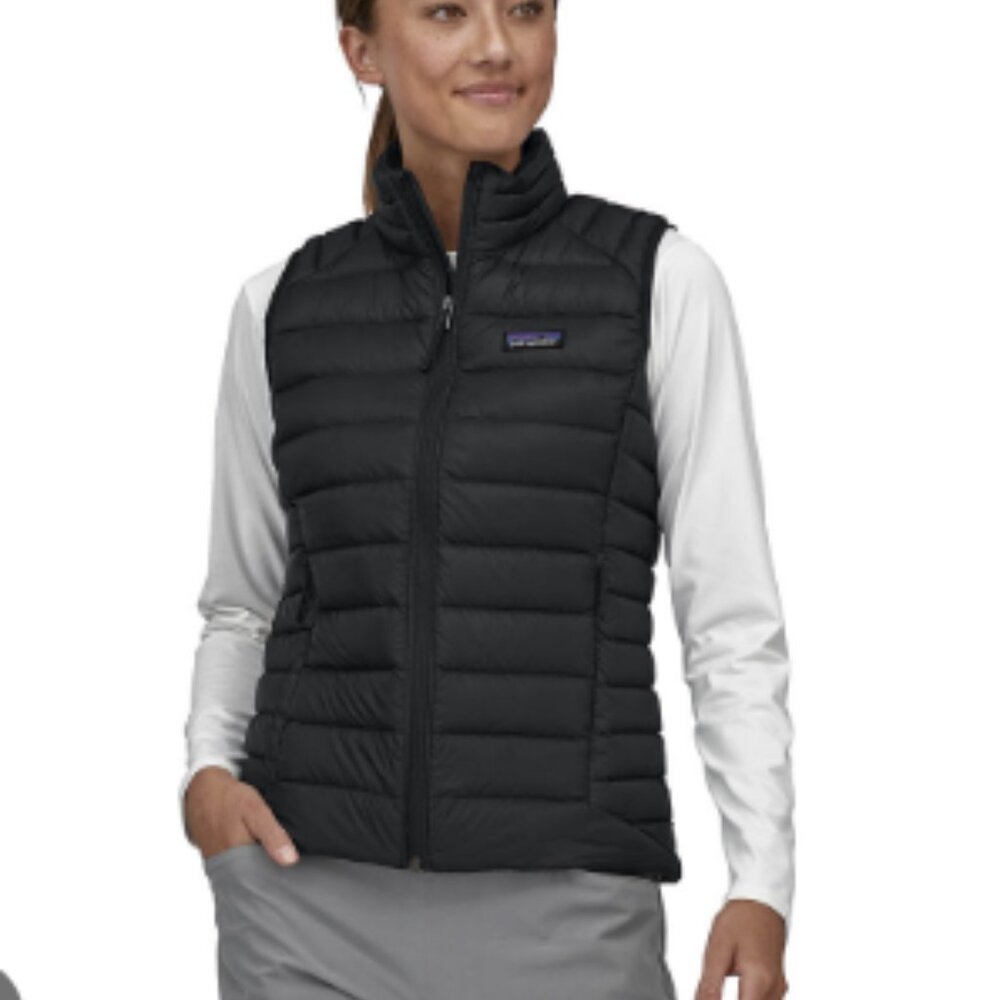 Patagonia Down Sweater Vest Woman Black (M)